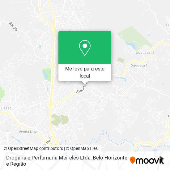 Drogaria e Perfumaria Meireles Ltda mapa