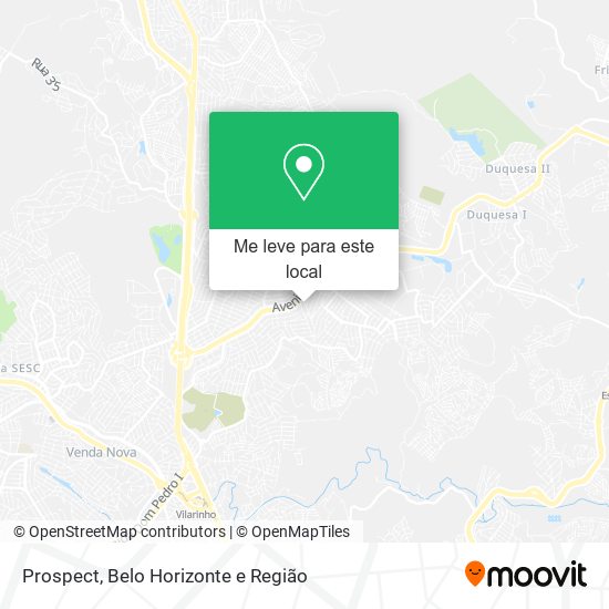 Prospect mapa