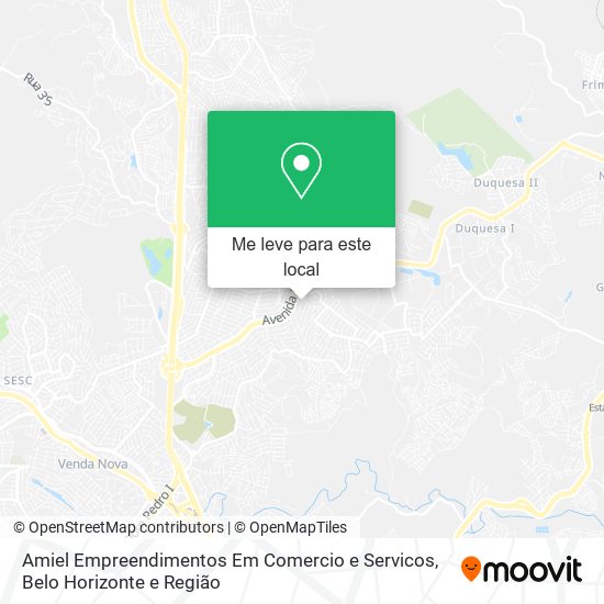 Amiel Empreendimentos Em Comercio e Servicos mapa