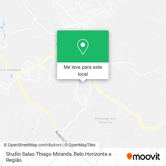 Studio Salao Thiago Miranda mapa