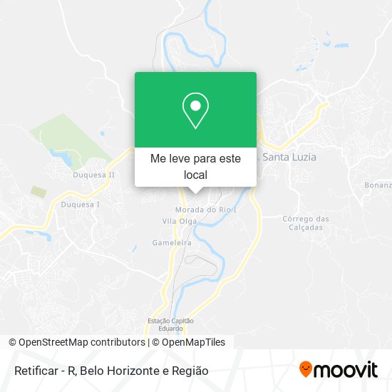 Retificar - R mapa