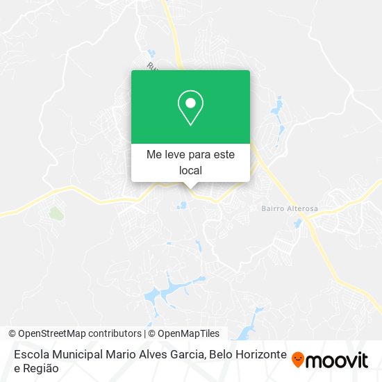 Escola Municipal Mario Alves Garcia mapa