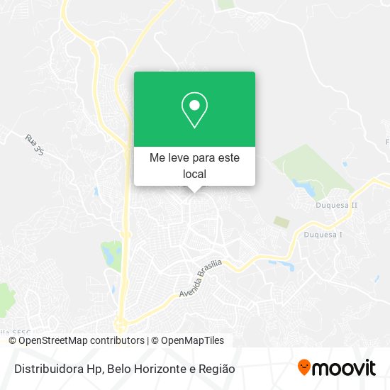 Distribuidora Hp mapa