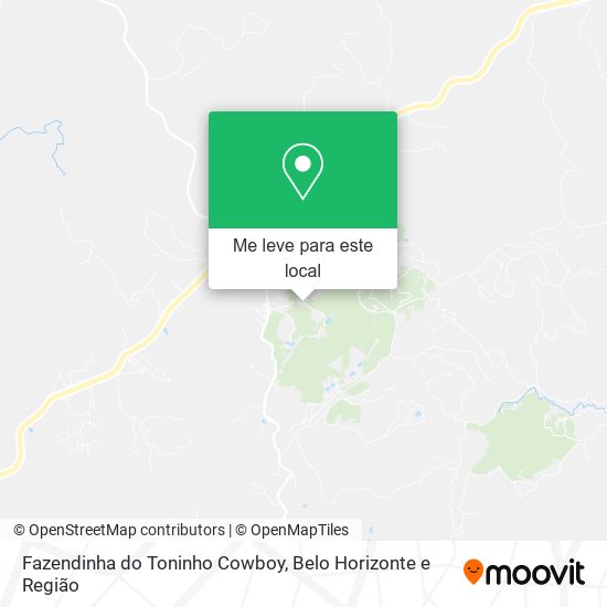 Fazendinha do Toninho Cowboy mapa