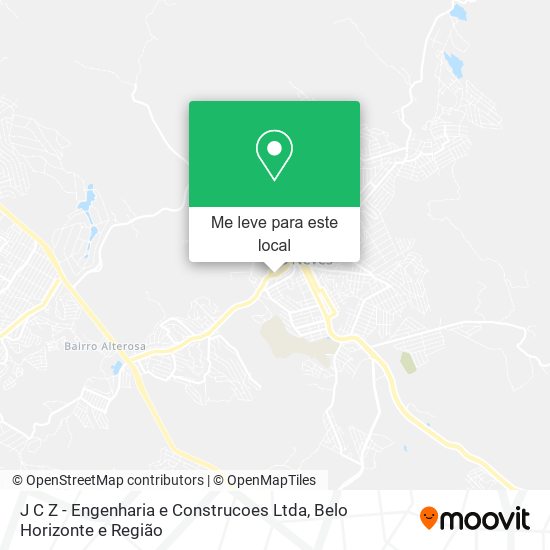 J C Z - Engenharia e Construcoes Ltda mapa