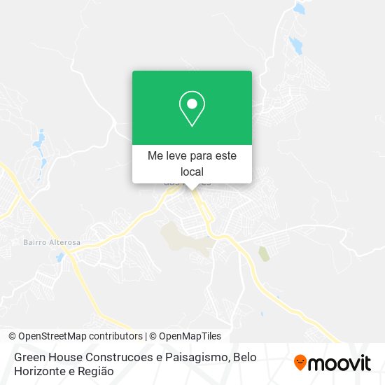 Green House Construcoes e Paisagismo mapa