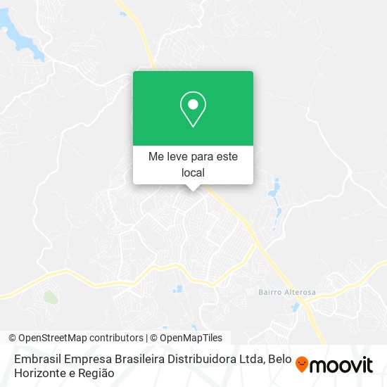 Embrasil Empresa Brasileira Distribuidora Ltda mapa