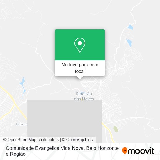 Comunidade Evangélica Vida Nova mapa