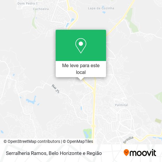 Serralheria Ramos mapa