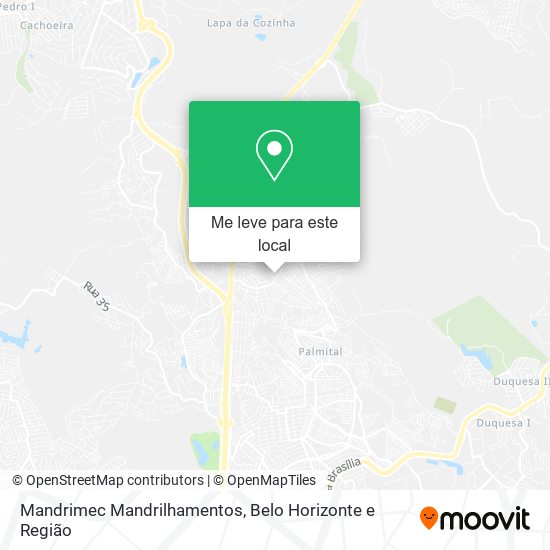 Mandrimec Mandrilhamentos mapa