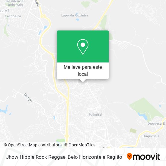 Jhow Hippie Rock Reggae mapa