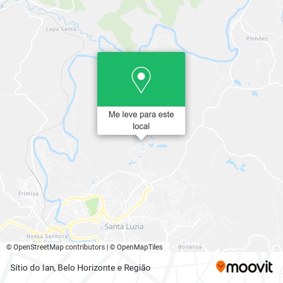 Sítio do Ian mapa