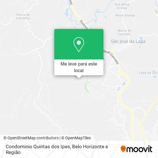 Condominio Quintas dos Ipes mapa