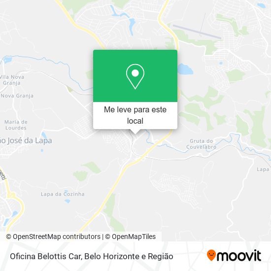 Oficina Belottis Car mapa