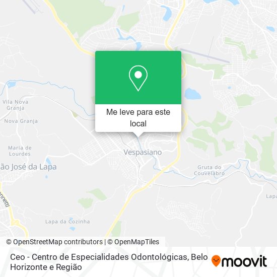 Ceo - Centro de Especialidades Odontológicas mapa