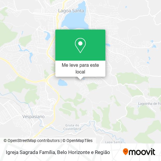 Igreja Sagrada Família mapa