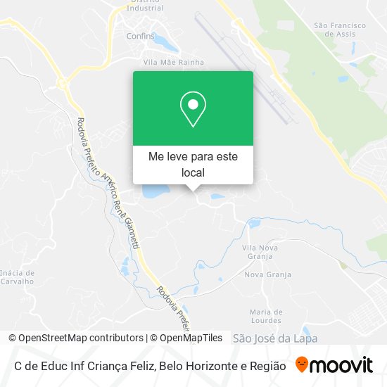 C de Educ Inf Criança Feliz mapa