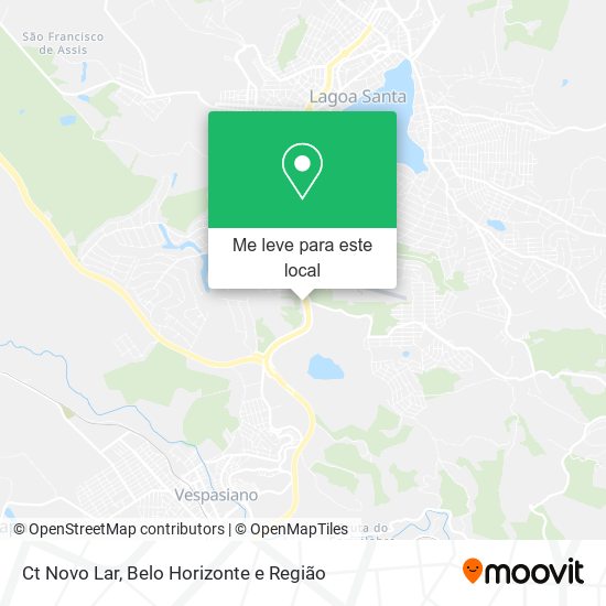 Ct Novo Lar mapa