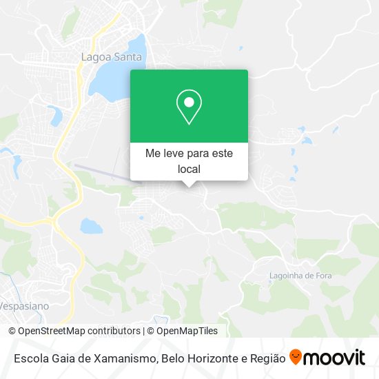 Escola Gaia de Xamanismo mapa