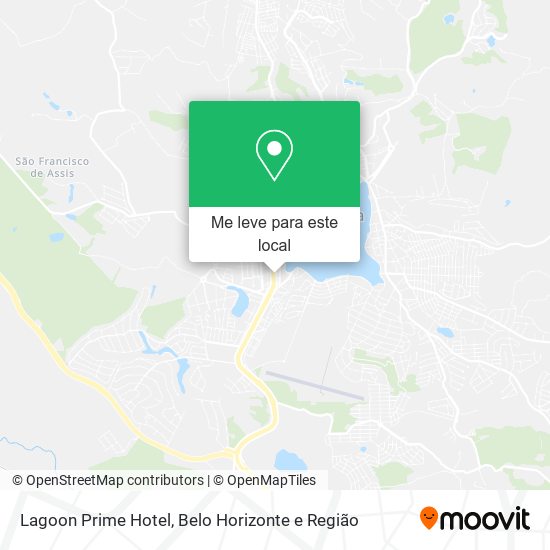 Lagoon Prime Hotel mapa