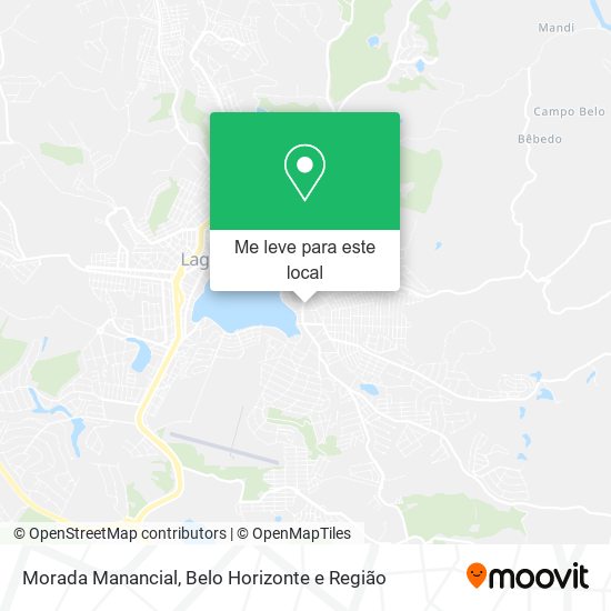 Morada Manancial mapa