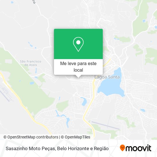 Sasazinho Moto Peças mapa