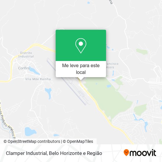 Clamper Industrial mapa