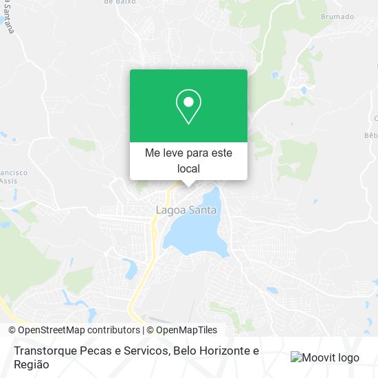 Transtorque Pecas e Servicos mapa