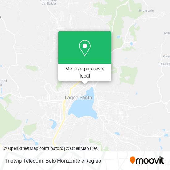 Inetvip Telecom mapa