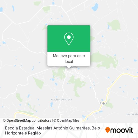 Escola Estadual Messias Antônio Guimarães mapa