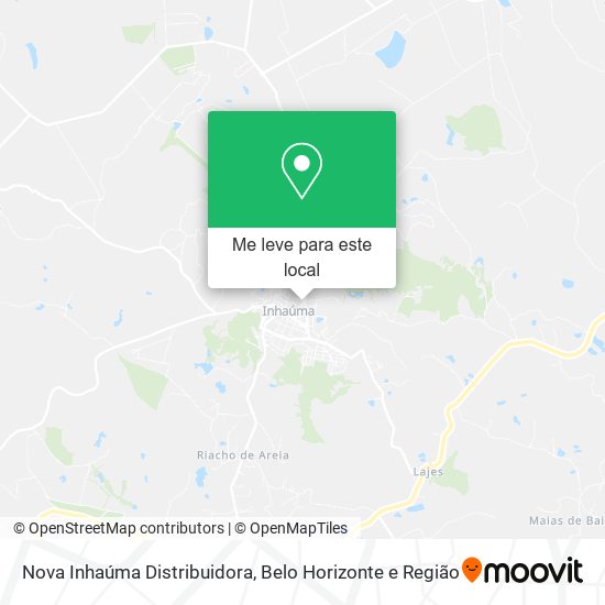 Nova Inhaúma Distribuidora mapa