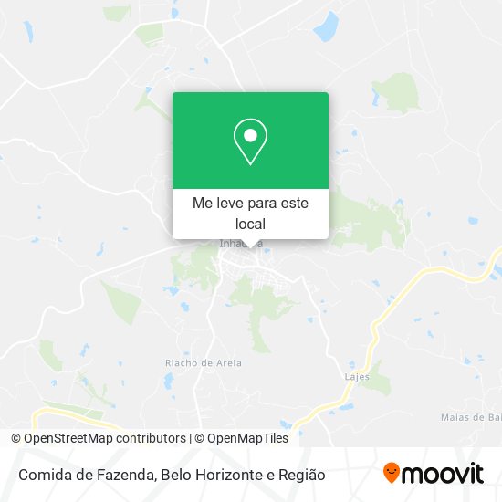 Comida de Fazenda mapa