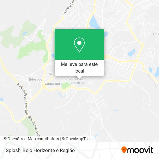 Splash mapa