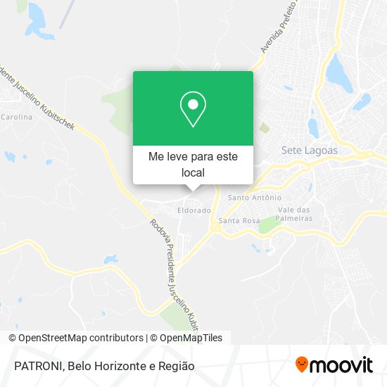 PATRONI mapa
