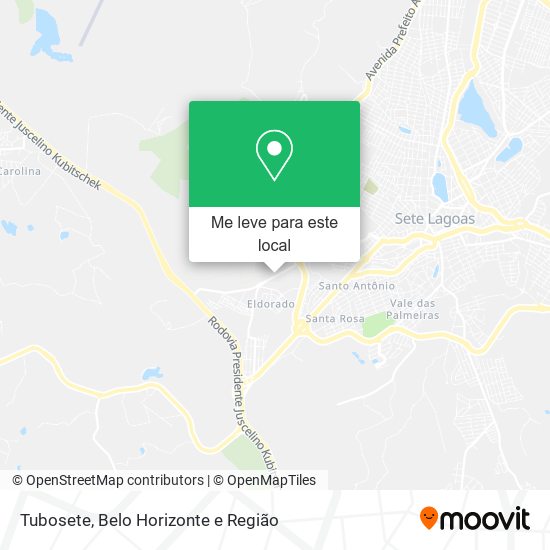 Tubosete mapa