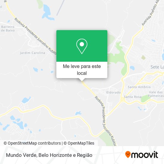 Mundo Verde mapa