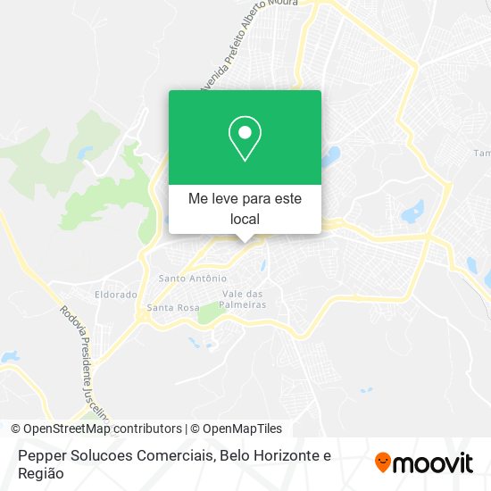 Pepper Solucoes Comerciais mapa