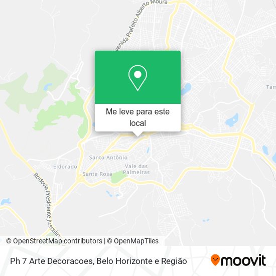 Ph 7 Arte Decoracoes mapa