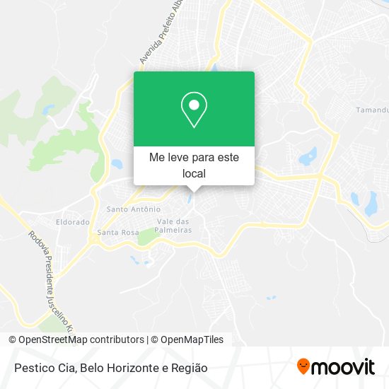 Pestico Cia mapa