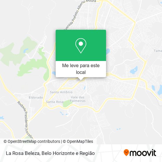 La Rosa Beleza mapa