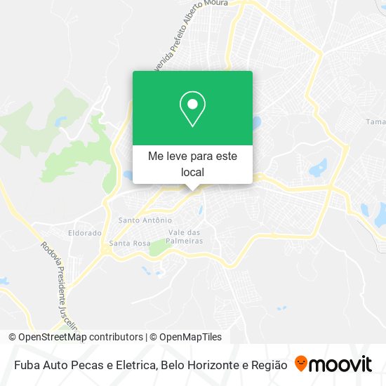 Fuba Auto Pecas e Eletrica mapa