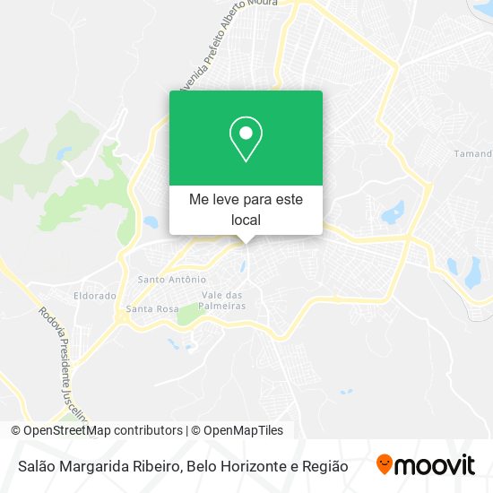 Salão Margarida Ribeiro mapa
