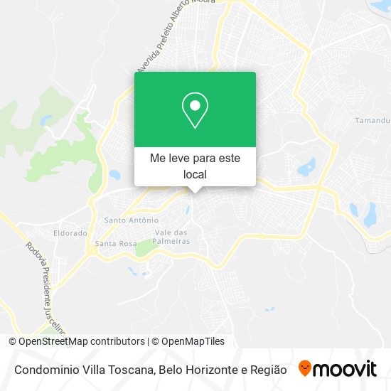 Condominio Villa Toscana mapa