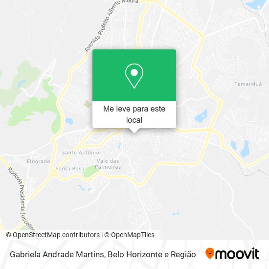 Gabriela Andrade Martins mapa