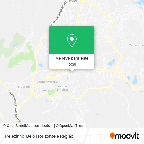 Pelezinho mapa