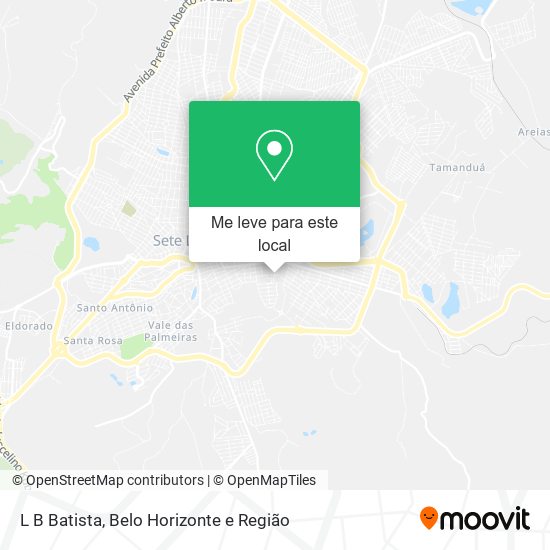L B Batista mapa