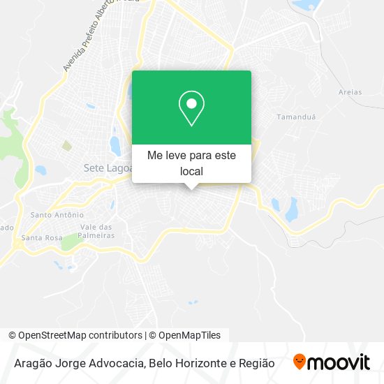 Aragão Jorge Advocacia mapa