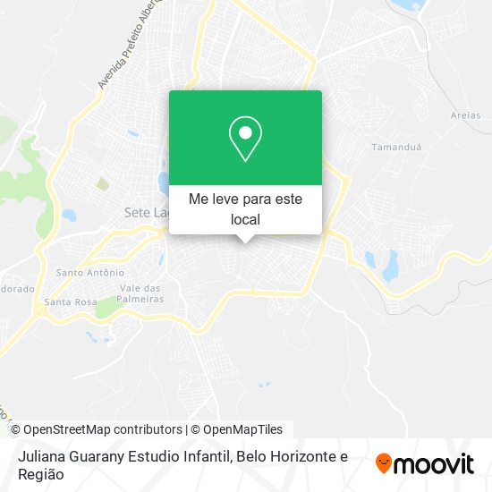 Juliana Guarany Estudio Infantil mapa