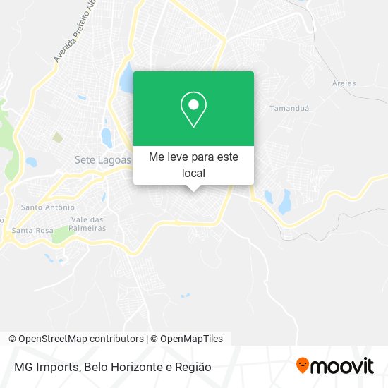 MG Imports mapa
