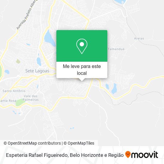Espeteria Rafael Figueiredo mapa
